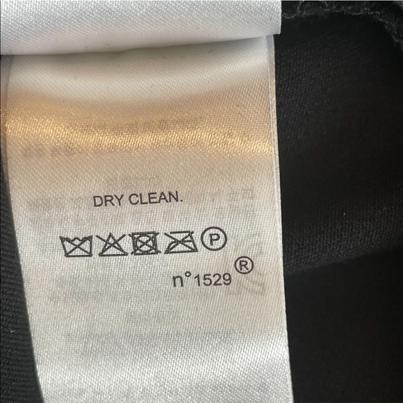 Lauren Ralph Lauren Women’s Black Side Zip Flat Front Tapered Leg Pants Size 12 - Picture 16 of 16